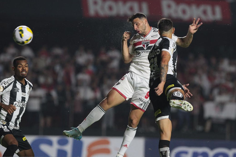 São Paulo derrota Santos em clássico com gol de pênalti no fim - News Rondônia