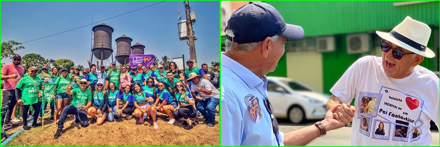 Carlinhos Camurça realiza caminhada na Avenida Carlos Gomes e recebe apoio da população - News Rondônia