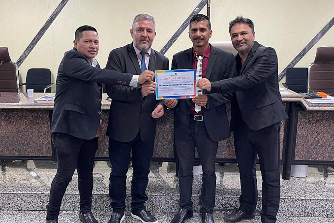 Vereador Everaldo Fogaça homenageia Associação Multicultural dos Artistas e Colaboradores de Rondônia - News Rondônia