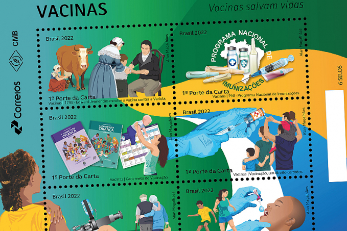 Selos destacam a importância das vacinas para a saúde pública brasileira - News Rondônia