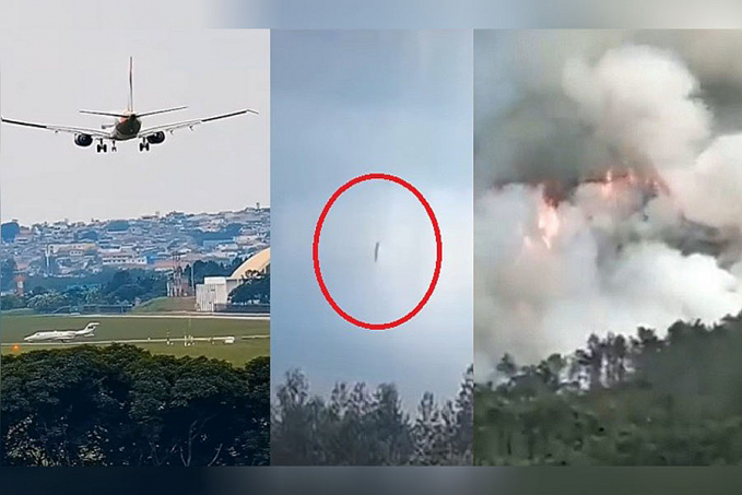 URGENTE - Vídeo mostra momento em que avião cai na China com 132 pessoas - News Rondônia