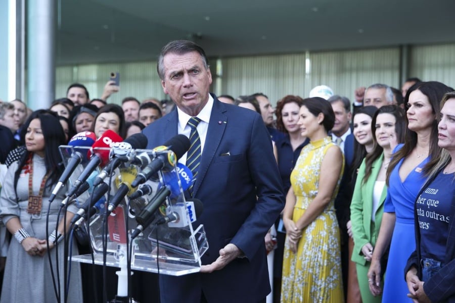 Bolsonaro recebe apoio de deputados reeleitos no Palácio da Alvorada - News Rondônia