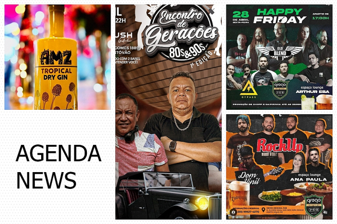 Agenda News: Programação para o final de semana, por Renata Camurça - News Rondônia