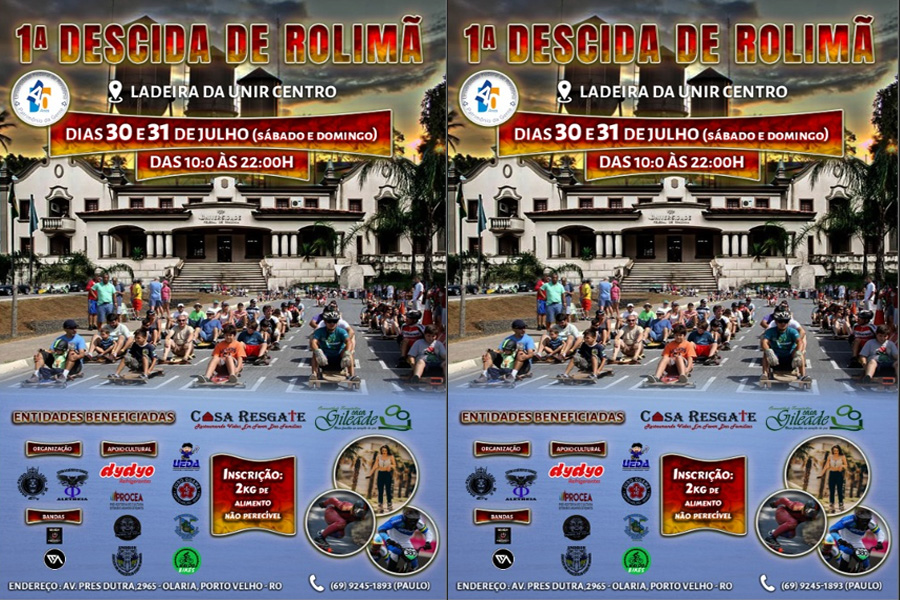 COMEMORAÇÕES - Descida de carrinho de rolimã integra festejos da Unir - News Rondônia