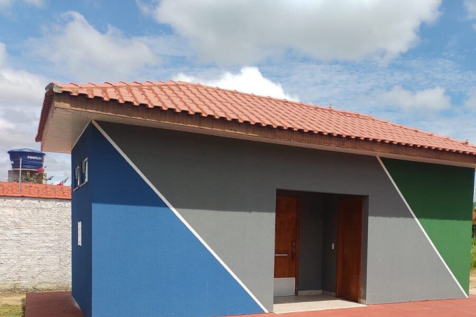 Seosp finaliza obra de infraestrutura na praça dos Quilombolas, em Pimenteiras do Oeste - News Rondônia