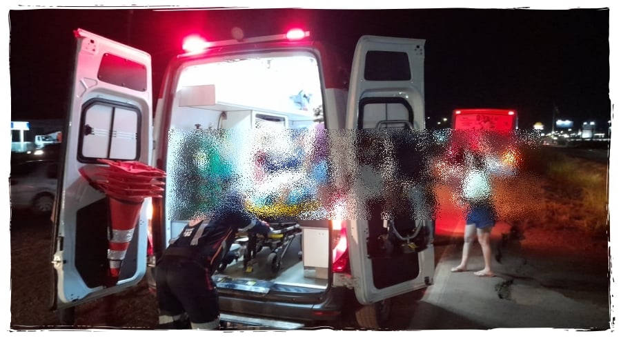 Acidente entre motocicleta e ônibus na BR-364 deixa ferido em Porto Velho - News Rondônia