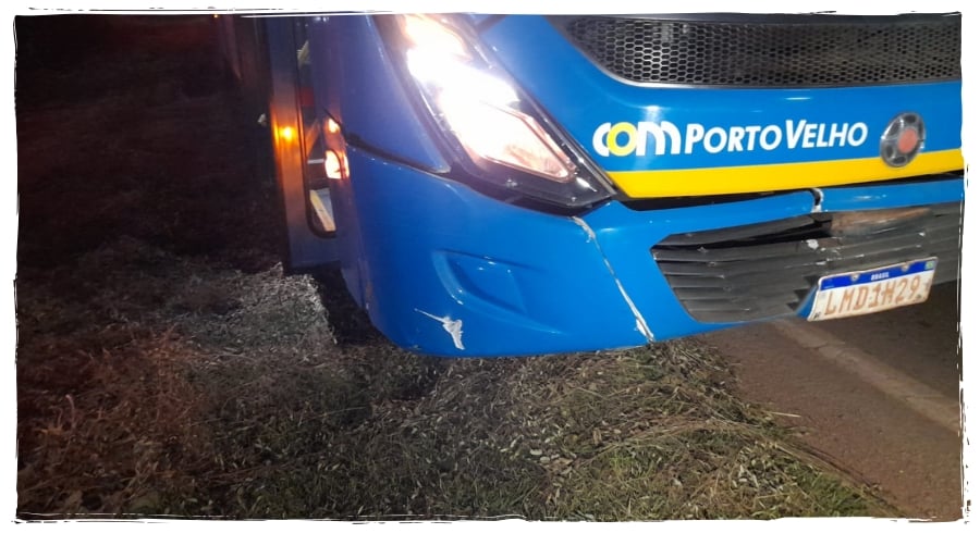 Acidente entre motocicleta e ônibus na BR-364 deixa ferido em Porto Velho - News Rondônia