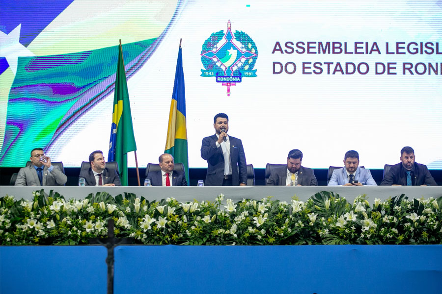 Assembleia realiza abertura do ano legislativo da 11ª Legislatura - News Rondônia