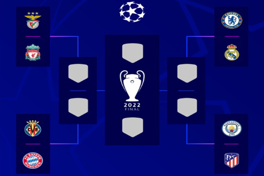 Liga dos Campeões: quartas de final terão Chelsea x Real Madrid - News Rondônia