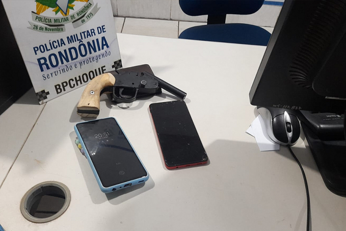 BPChoque prende suspeitos de roubo com arma caseira na zona leste - News Rondônia