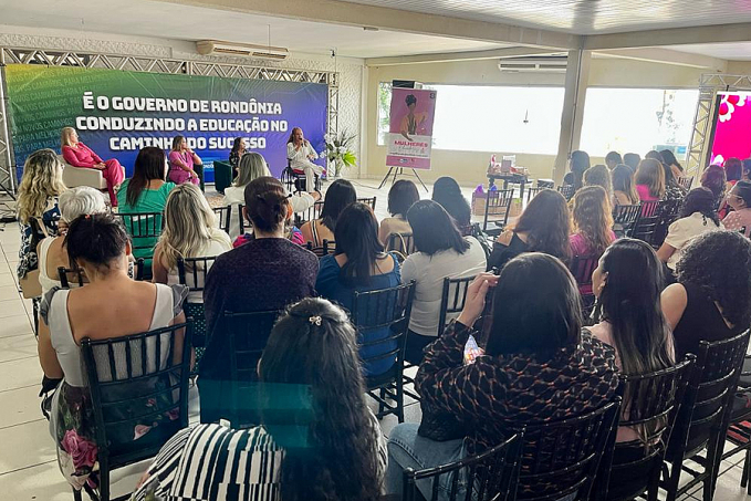 Seduc promove debate sobre a saúde mental da mulher educadora; programação é alusiva ao mês da mulher - News Rondônia