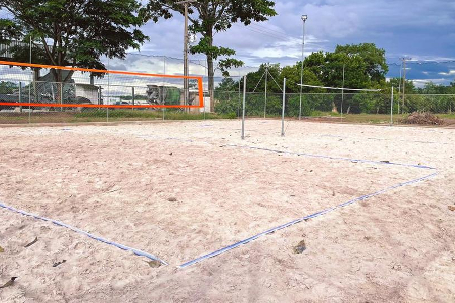 OAB-RO constrói duas quadras de areia no Clube dos Advogados, em Ji-Paraná - News Rondônia