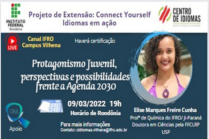 Centro de Idiomas realiza em Vilhena debate sobre Protagonismo Juvenil - News Rondônia