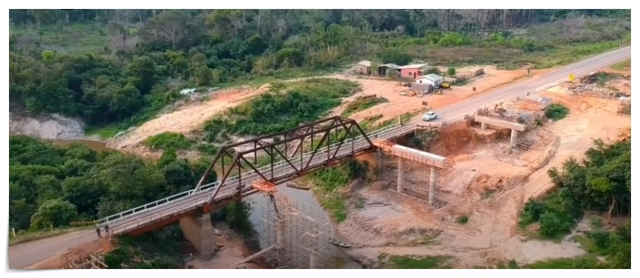 Ponte do Rio Araras: obra entra na etapa de concretagem - News Rondônia