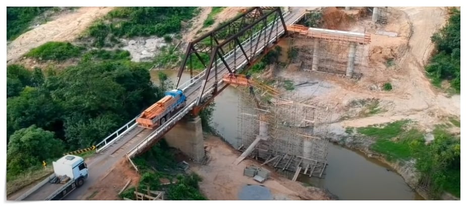Ponte do Rio Araras: obra entra na etapa de concretagem - News Rondônia