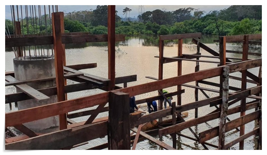 Ponte do Rio Araras: obra entra na etapa de concretagem - News Rondônia
