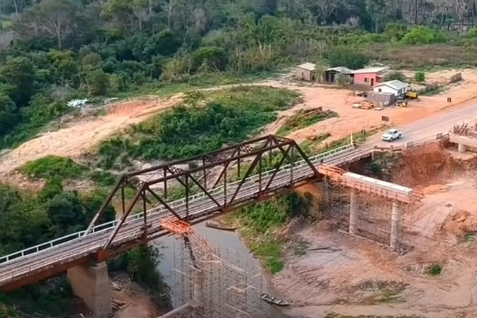 Ponte do Rio Araras: obra entra na etapa de concretagem - News Rondônia