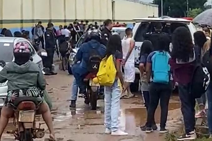 URGENTE: Polícia flagra criminosos armados em frente a escola na zona leste - News Rondônia