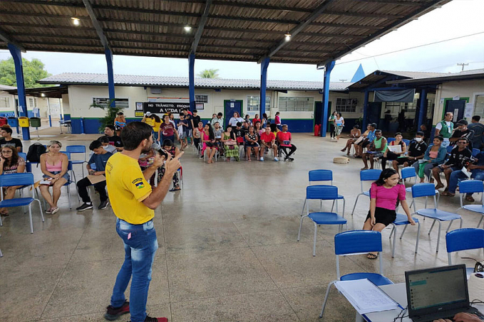 Com atividades lúdicas, Detran participa da primeira ação 2023 do Rondônia Cidadã - News Rondônia