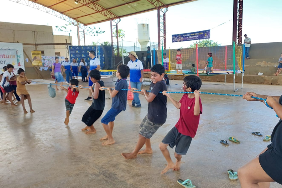 Distrito de União Bandeirantes recebe projeto Rua de Lazer e Cidadania - News Rondônia