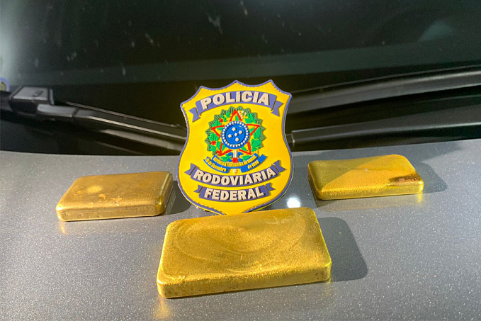 Em Guajará-Mirim/RO, PRF identifica 1 Kg de ouro transportado ilegalmente - News Rondônia
