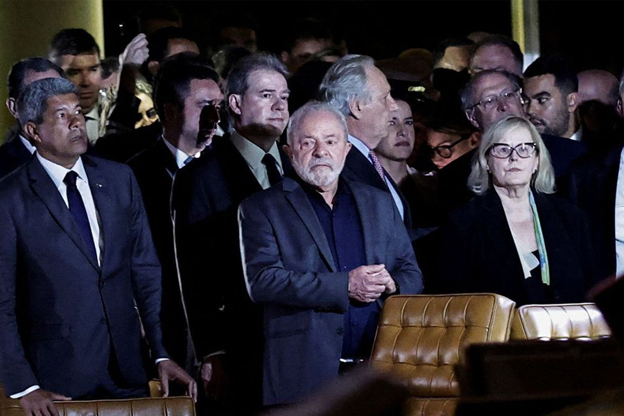 Lula e governadores atravessam a Praça dos Três Poderes e vão ao STF - News Rondônia
