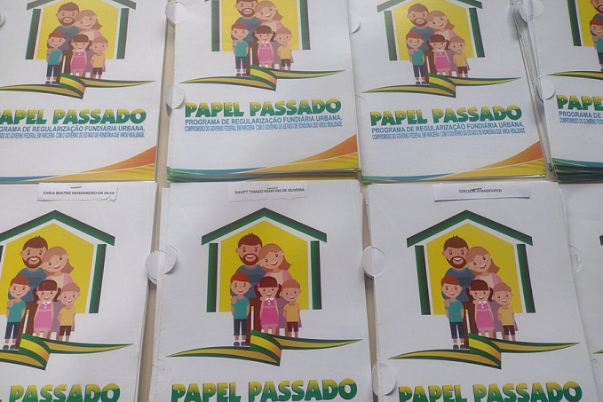 Títulos definitivos do Programa Papel Passado são entregues para moradores de Jardinópolis - News Rondônia
