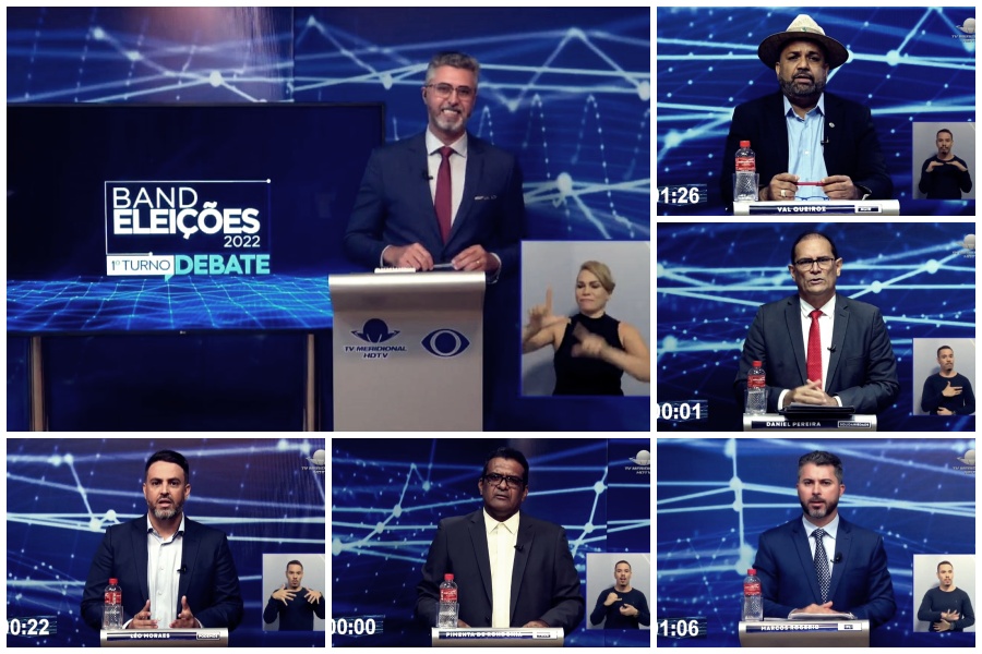 Tv Meridional Band sai na frente e realiza debate com candidatos ao governo de Rondônia - News Rondônia