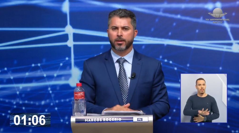 Tv Meridional Band sai na frente e realiza debate com candidatos ao governo de Rondônia - News Rondônia