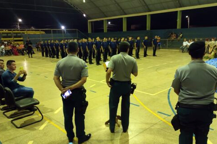 Aula inaugural marca reativação do projeto 'Polícia Militar Mirim' em Guajará-Mirim - News Rondônia