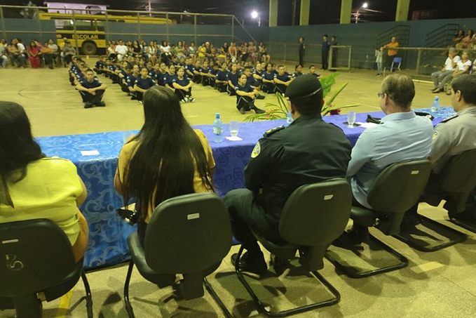 Aula inaugural marca reativação do projeto 'Polícia Militar Mirim' em Guajará-Mirim - News Rondônia