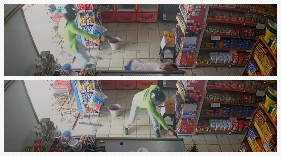 Câmera capta o assassinato à queima-roupa de um homossexual, em Epitaciolândia, Acre - News Rondônia