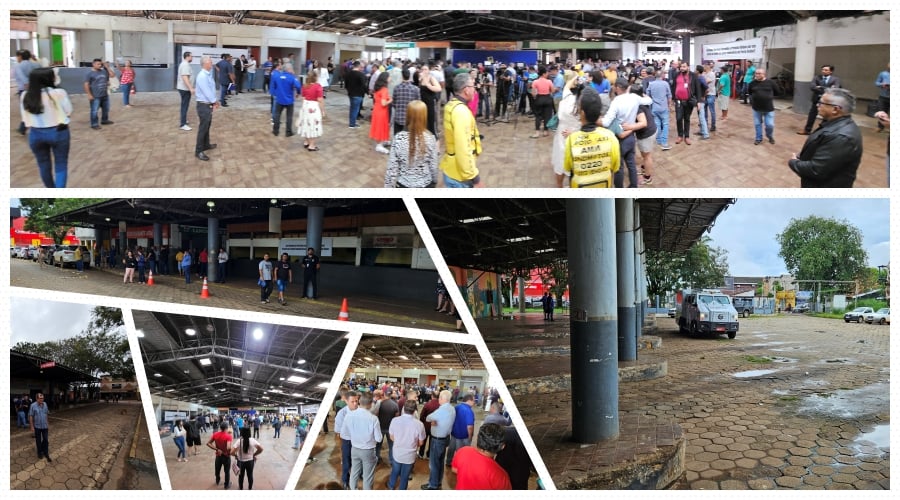 Governador Marcos Rocha curte Hildon marretando para demolir a antiga rodoviária: 'Melhor Prefeito' - News Rondônia