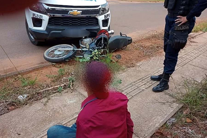 Adolescente com motocicleta adulterada protagoniza fuga alucinada em Vilhena - News Rondônia