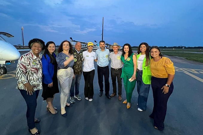Marcos Rogério e Lideranças do PL recebem Michele Bolsonaro em Rondônia - News Rondônia