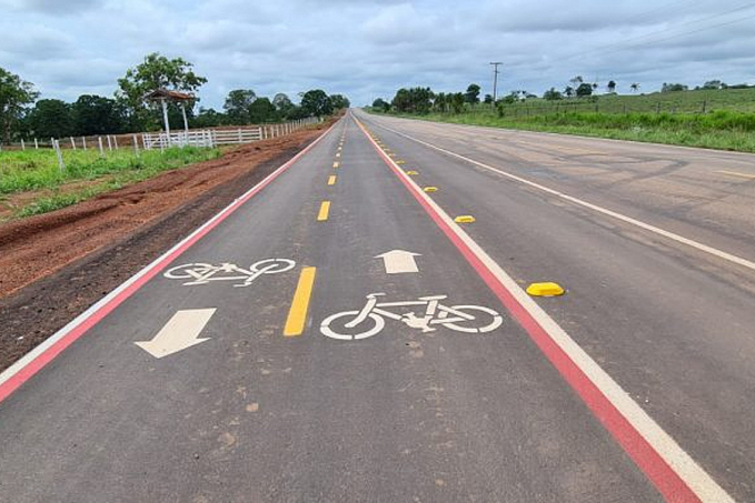 Ciclovias e ciclofaixas construídas às margens e rodovias trazem mais segurança para ciclistas - News Rondônia