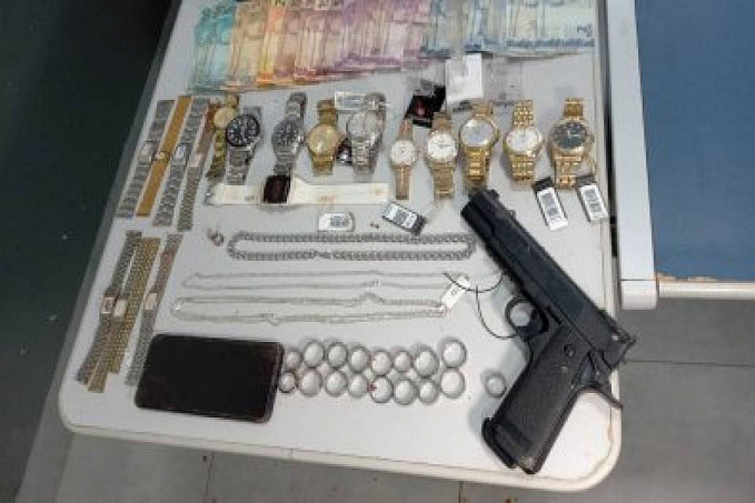 Quadrilha formada por 1 homem e 3 mulheres que saqueou joalheria em MT é presa em cidade de Rondônia - News Rondônia