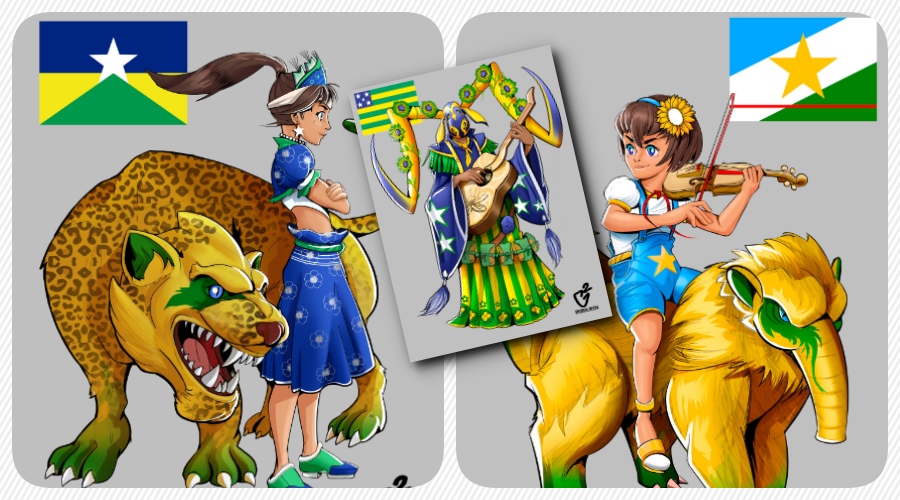 Rondônia e outros estados do país inspiram heróis e heroínas no estilo mangá - News Rondônia
