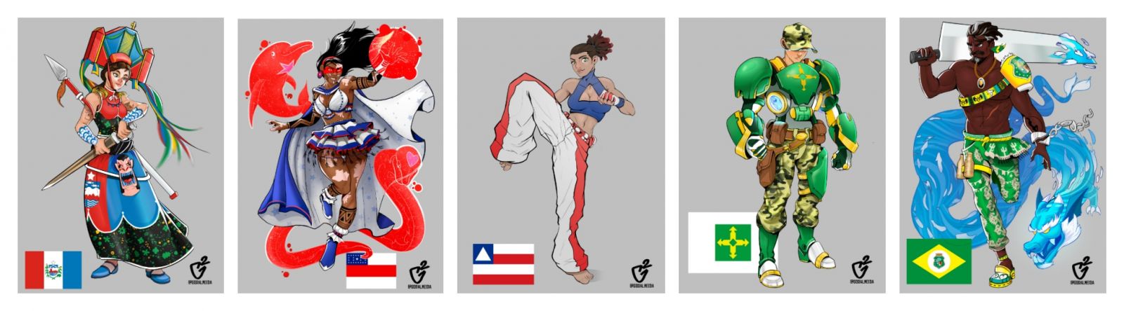 Rondônia e outros estados do país inspiram heróis e heroínas no estilo mangá - News Rondônia