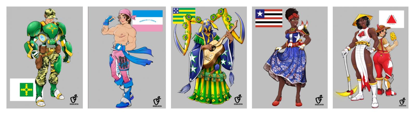 Rondônia e outros estados do país inspiram heróis e heroínas no estilo mangá - News Rondônia