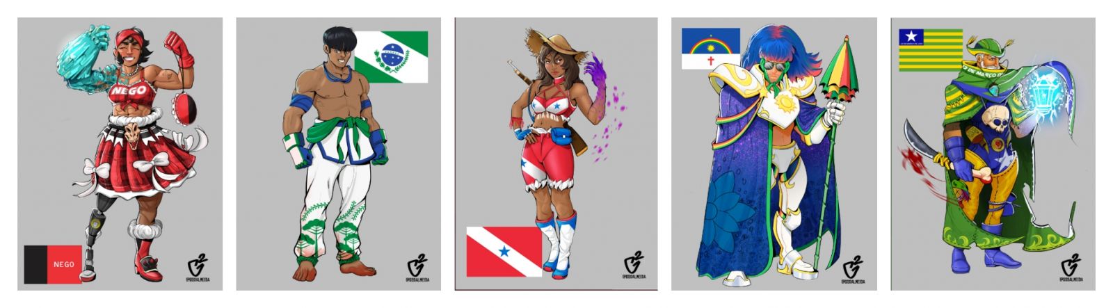 Rondônia e outros estados do país inspiram heróis e heroínas no estilo mangá - News Rondônia