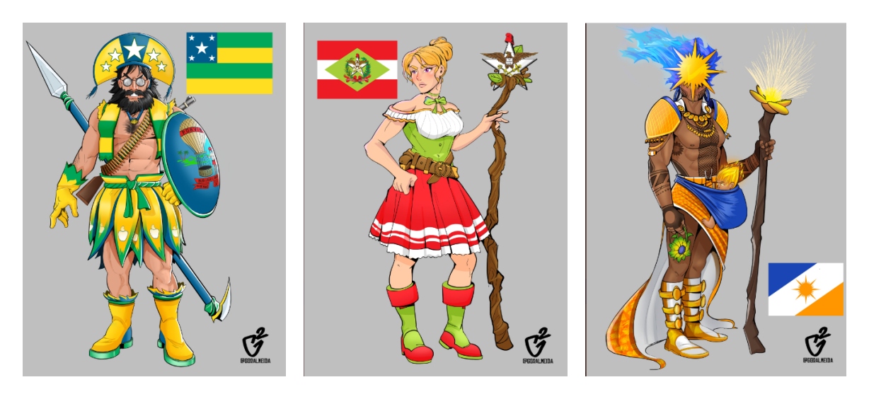 Rondônia e outros estados do país inspiram heróis e heroínas no estilo mangá - News Rondônia