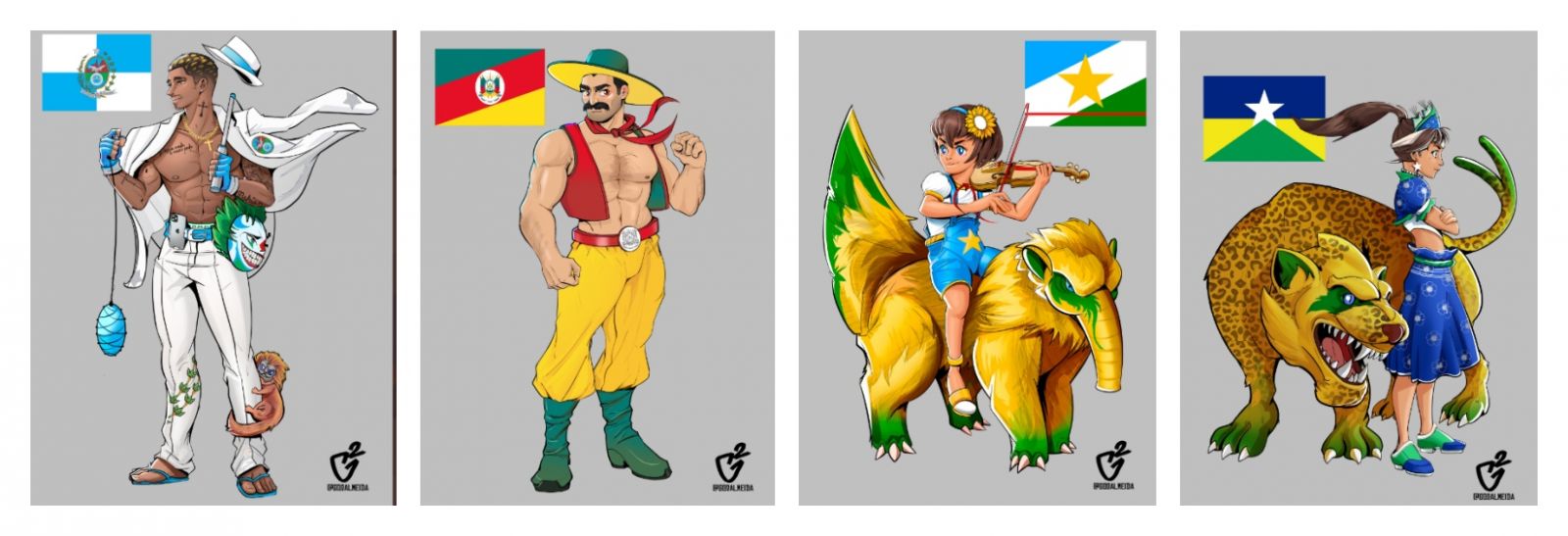 Rondônia e outros estados do país inspiram heróis e heroínas no estilo mangá - News Rondônia