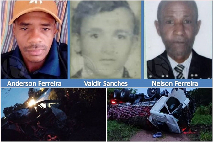 Identificados os homens que morreram após batida frontal entre Corolla e caminhão na BR 364; os três eram moradores de Vilhena - News Rondônia