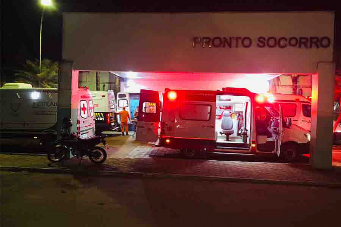 Homem é preso após esfaquear a esposa e deixar faca cravada na perna da enteada de 12 anos - News Rondônia