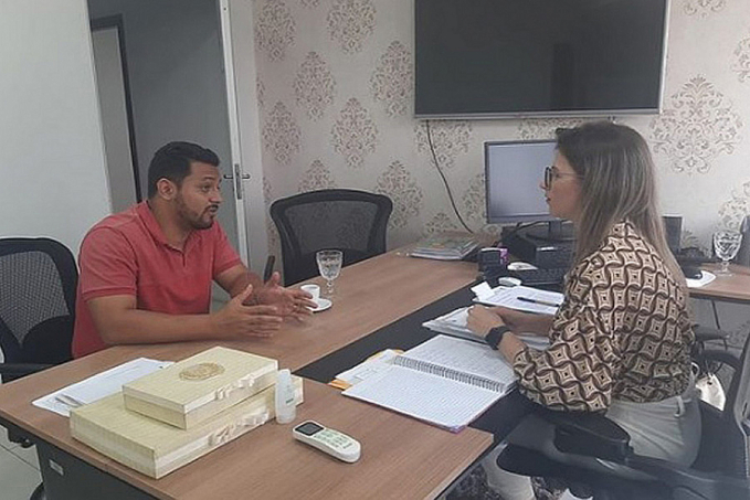 Vereador Gilber Mercês tem reunião com Secretária de Educação para tratar sobre ano letivo - News Rondônia