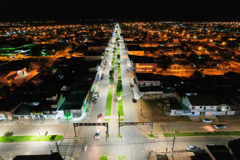 Implantação de iluminação pública nos municípios do Cone Sul reforça segurança e embelezamento das cidades - News Rondônia