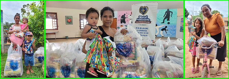 Com a ajuda do povo rondoniense, LBV beneficiou mais de mil famílias - News Rondônia