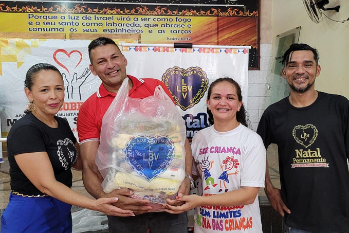 Com a ajuda do povo rondoniense, LBV beneficiou mais de mil famílias - News Rondônia