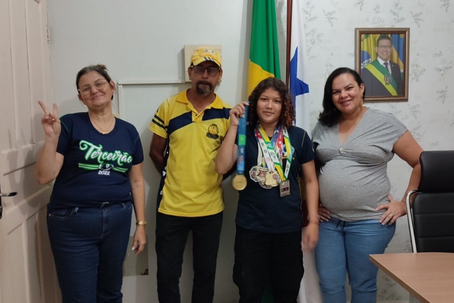 Aluna da escola Casimiro de Abreu, de Nova Mamoré, é campeã de judô nos Jogos Escolares Brasileiro - News Rondônia